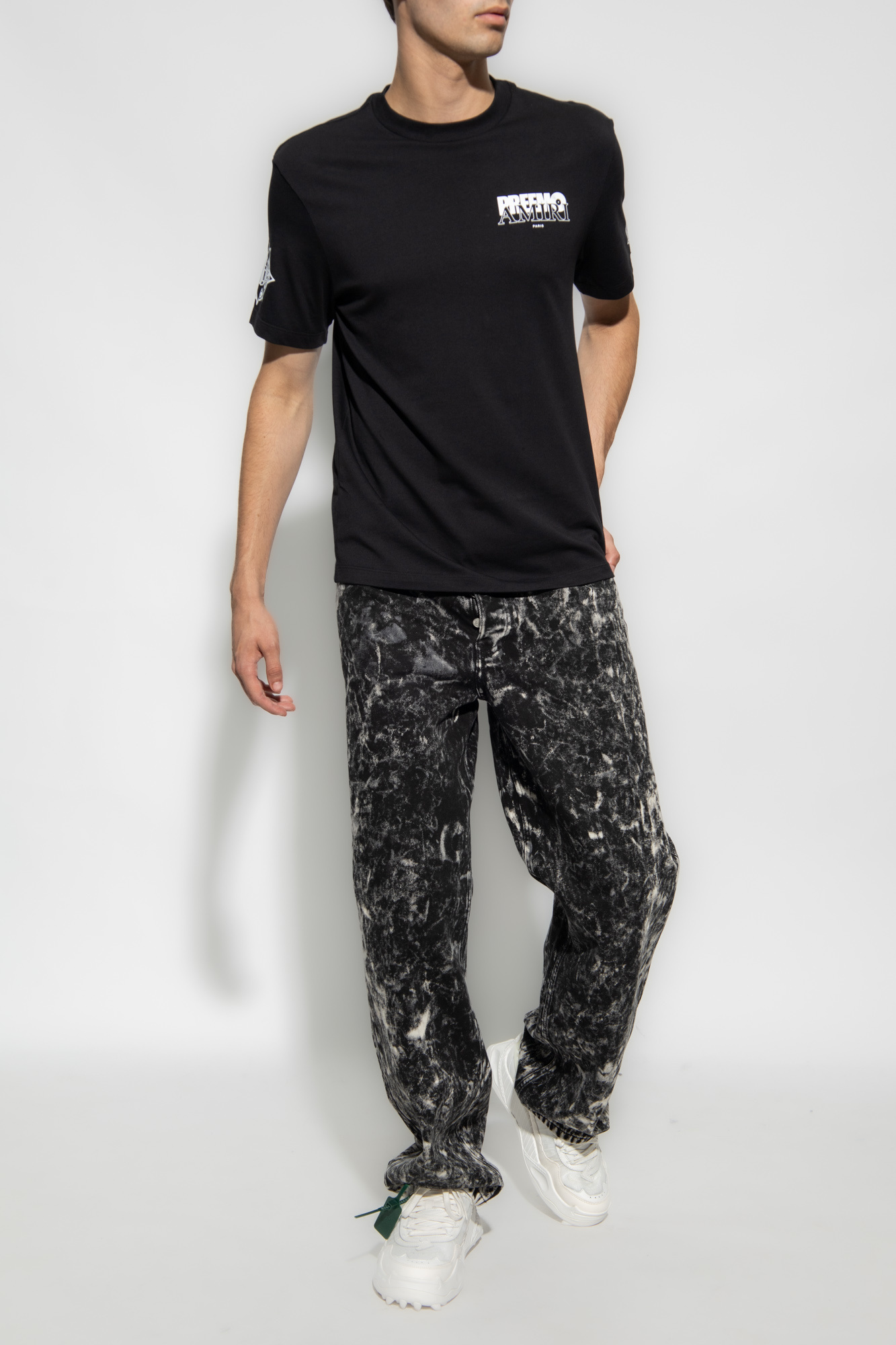 shirt with logo Amiri - SchaferandweinerShops Niger - Black